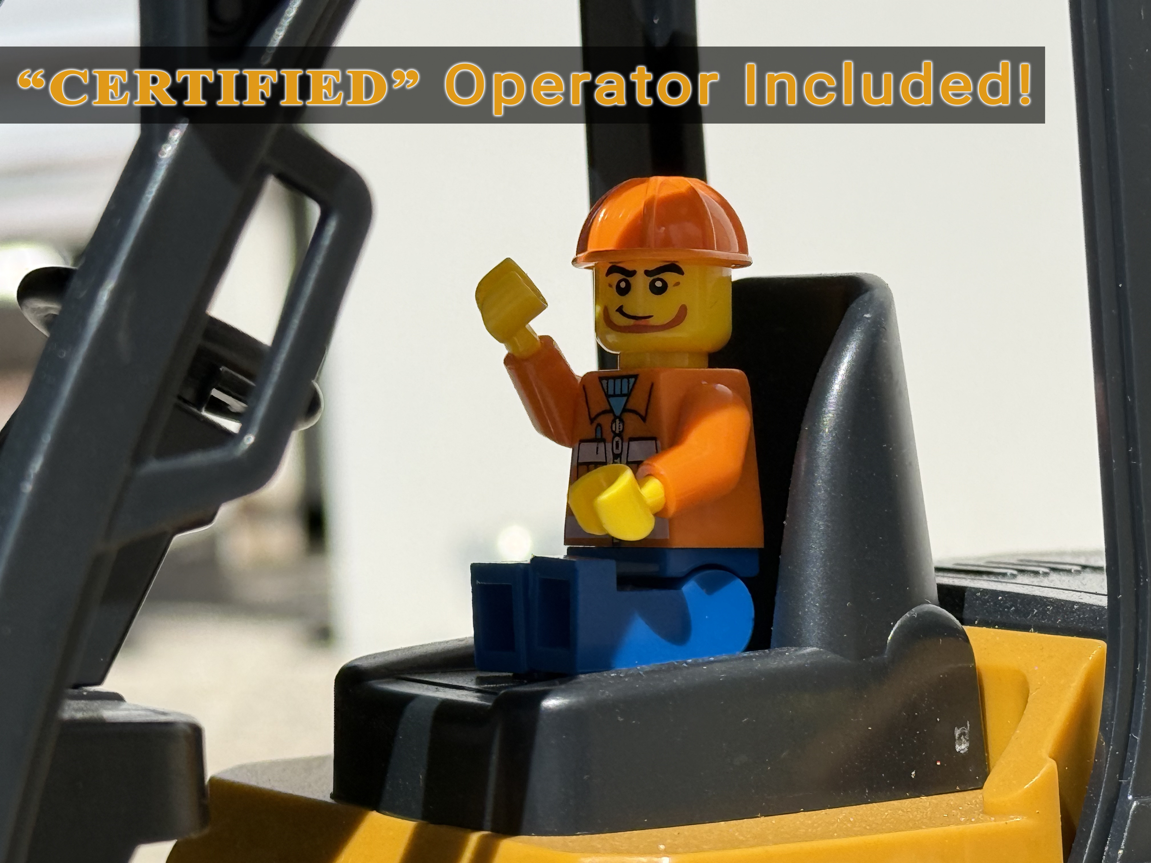 Remote Controlled Miniature ForkLift (1:24 SCALE)